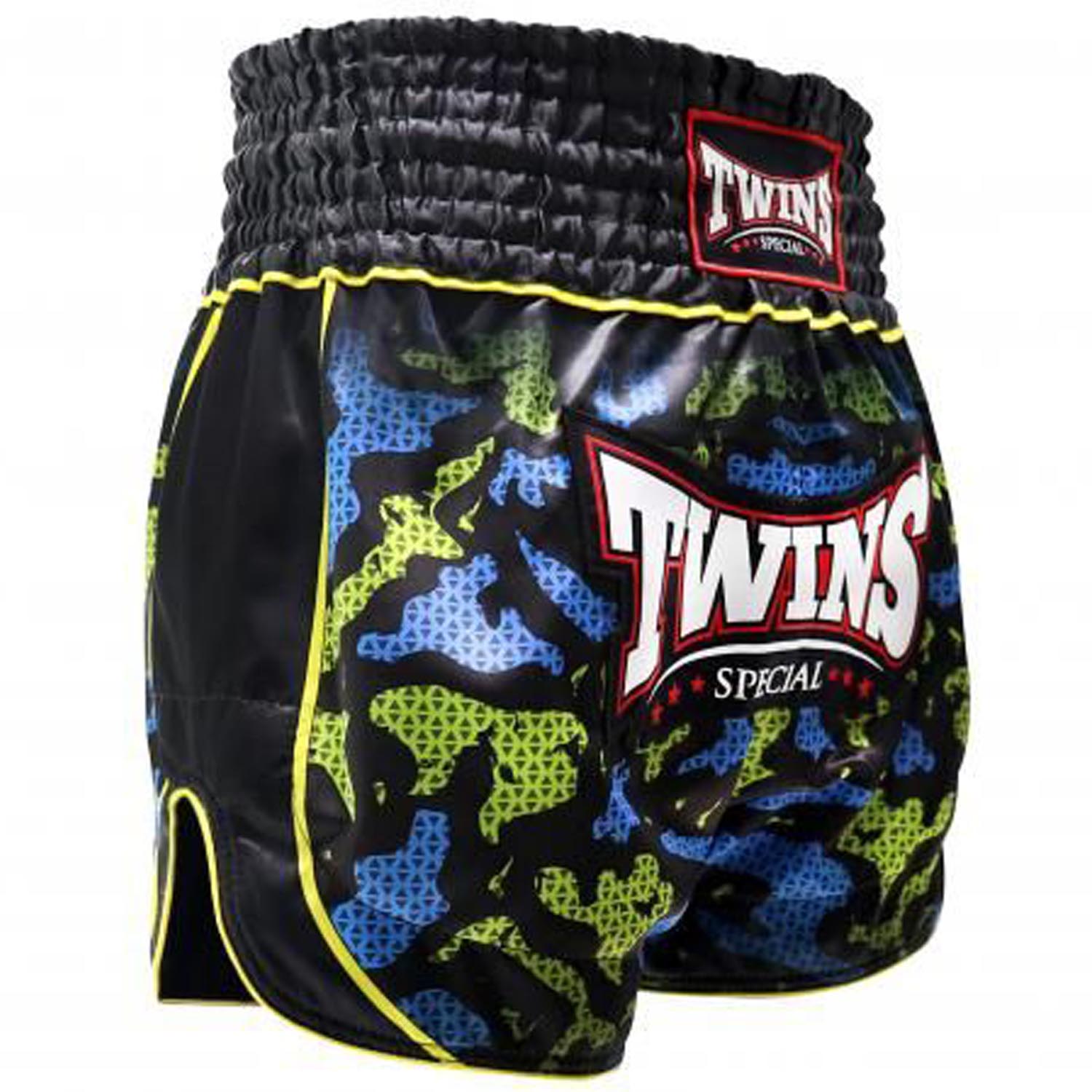 TWINS Special Muay Thai Shorts, Atlas, black, M