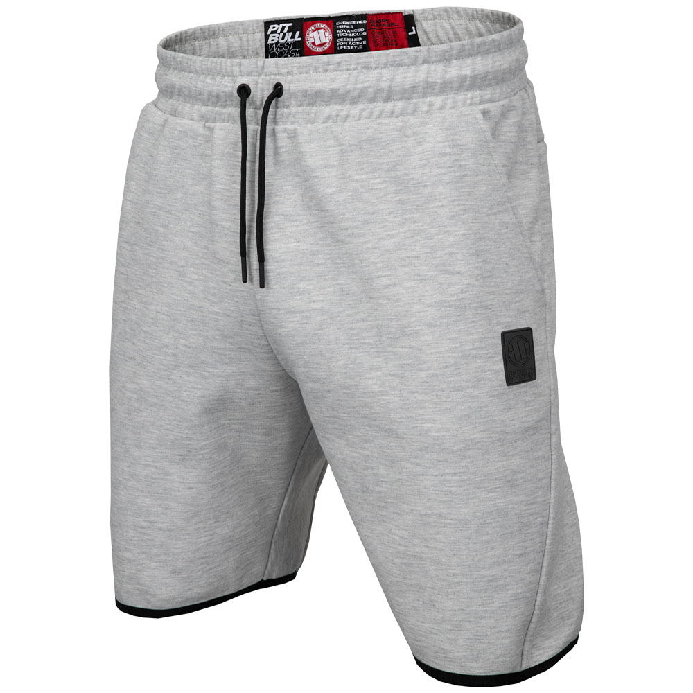 Pit Bull West Coast Fitness Shorts, Alcorn, grau, S