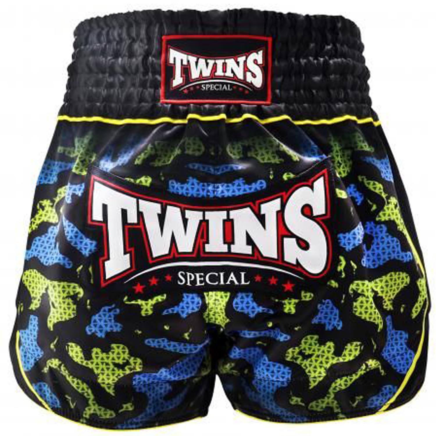 TWINS Special Muay Thai Shorts, Atlas, black