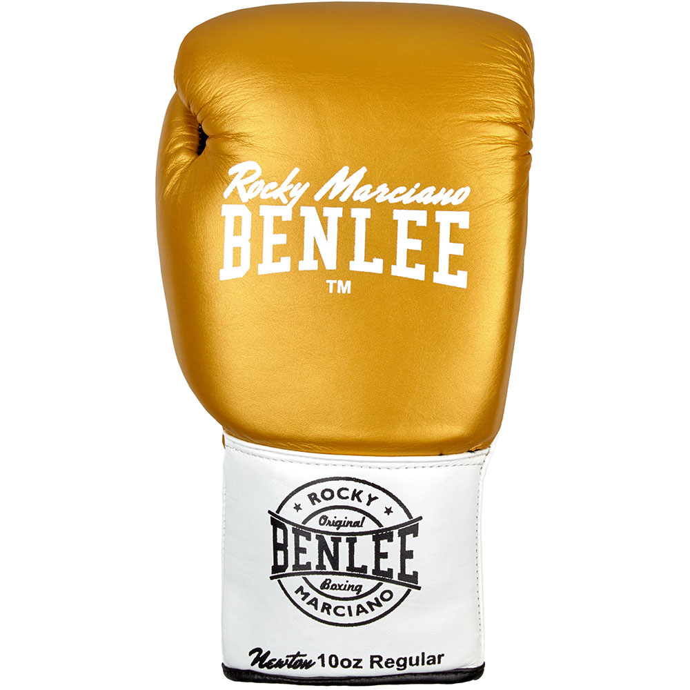 BENLEE Wettkampf Boxhandschuhe, Newton, gold, 8 Oz