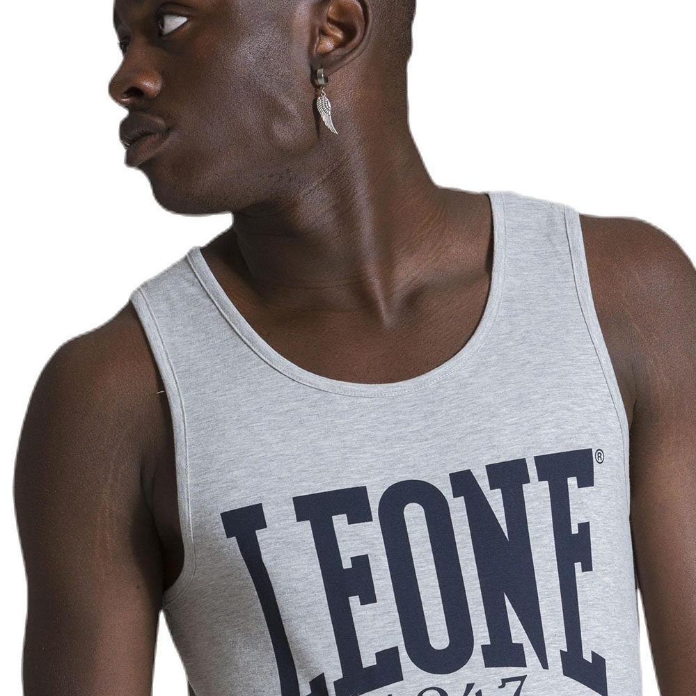 LEONE Tank Top, Basic, grau, XXXL