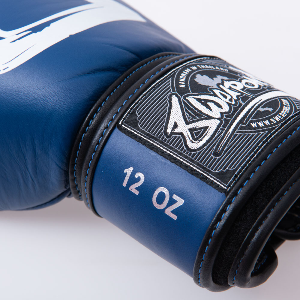 8 WEAPONS Boxing Gloves, BIG 8 Premium, navy, 10 Oz