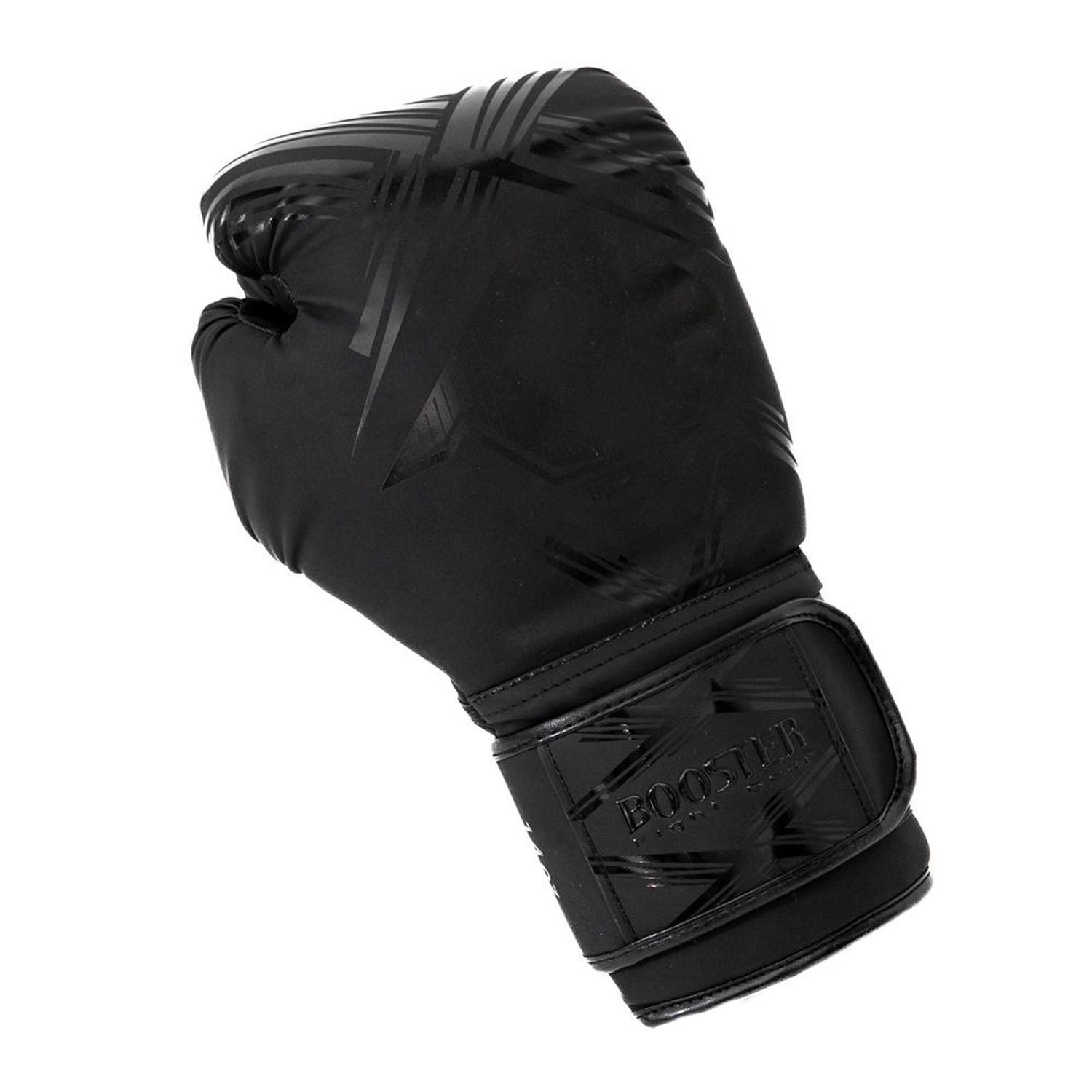 Booster Boxhandschuhe, Kinder, Alpha, schwarz-schwarz, 4 Oz