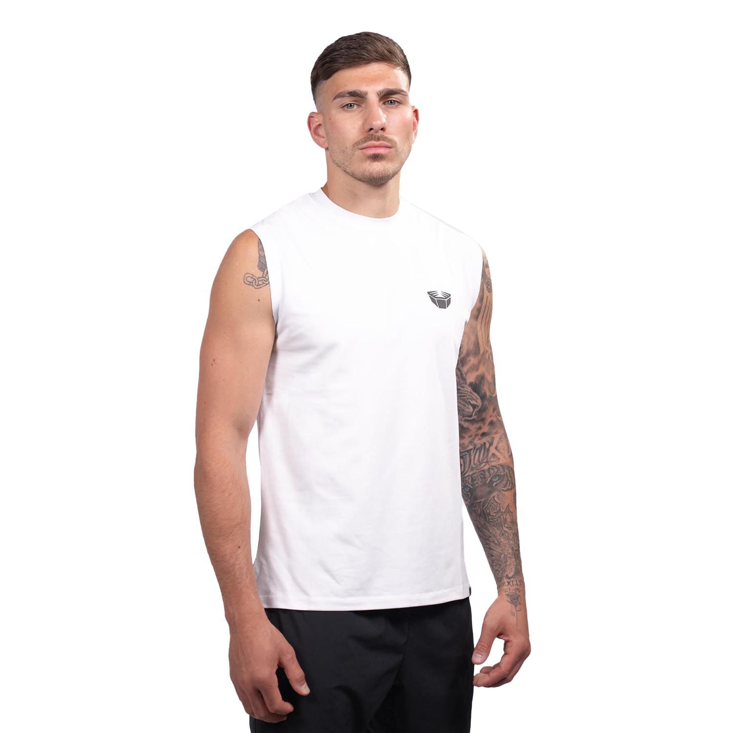 RINGLIFE Tank Top, Sparring Division, white, XXL
