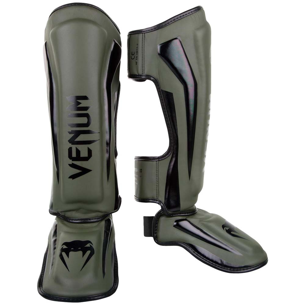 VENUM Schienbeinschoner, Elite, khaki-schwarz, XL