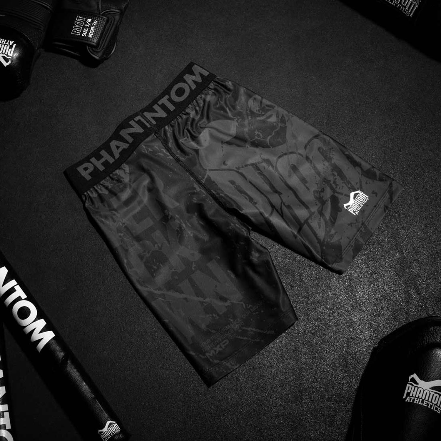 Phantom Athletics Compression Shorts, Vector Germany, schwarz, L