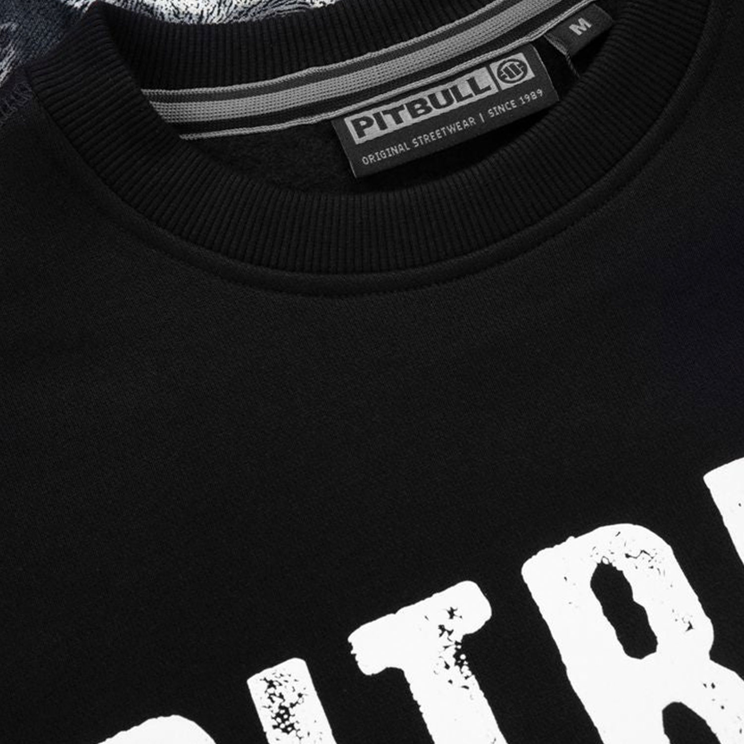 Pit Bull West Coast Crewneck, Street King, black, S