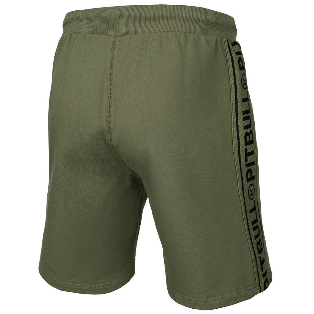 Pit Bull West Coast Trainingshorts, Small Logo F. Terry, olive, S
