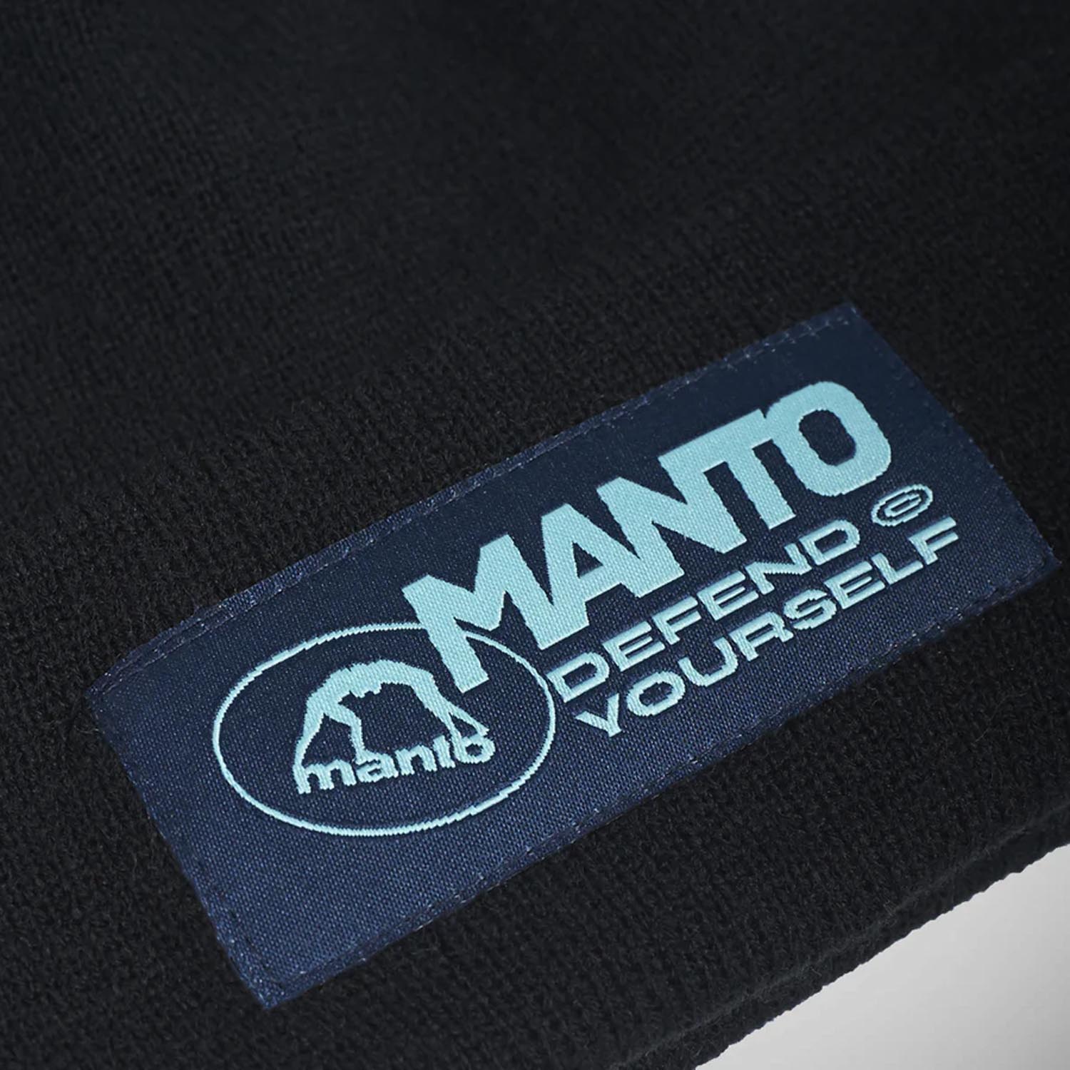 MANTO Beanie, Defend Yourself, schwarz