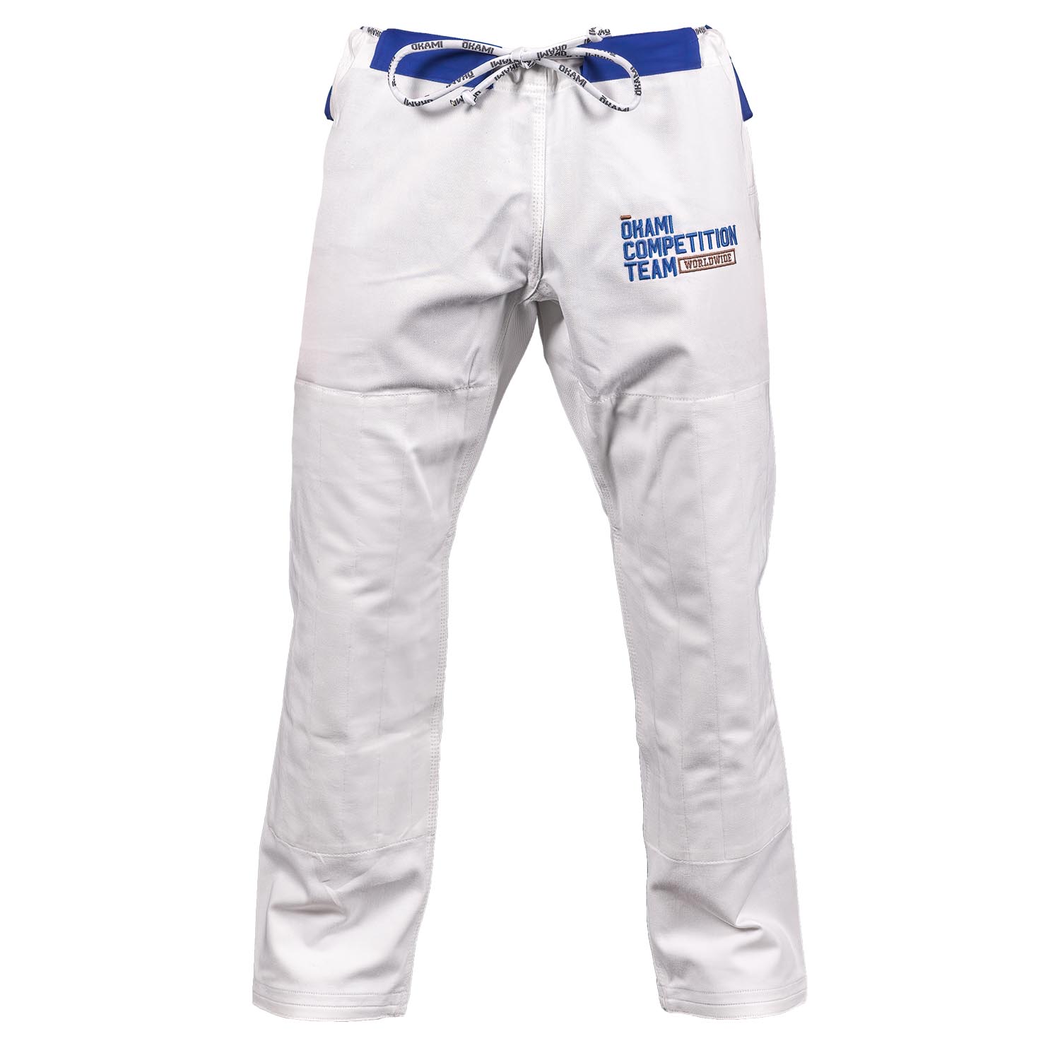 OKAMI BJJ GI, Competition Team V2, white, A4