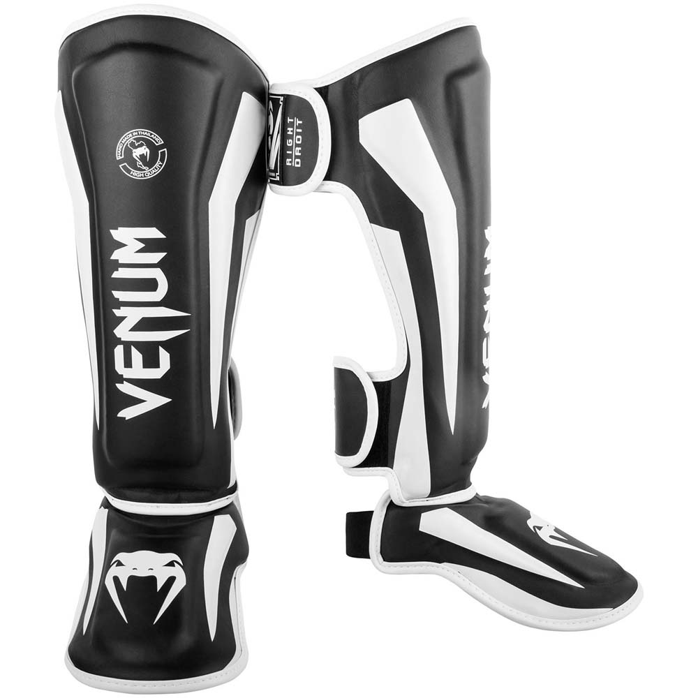 VENUM Schienbeinschoner, Elite, schwarz-weiß, XL