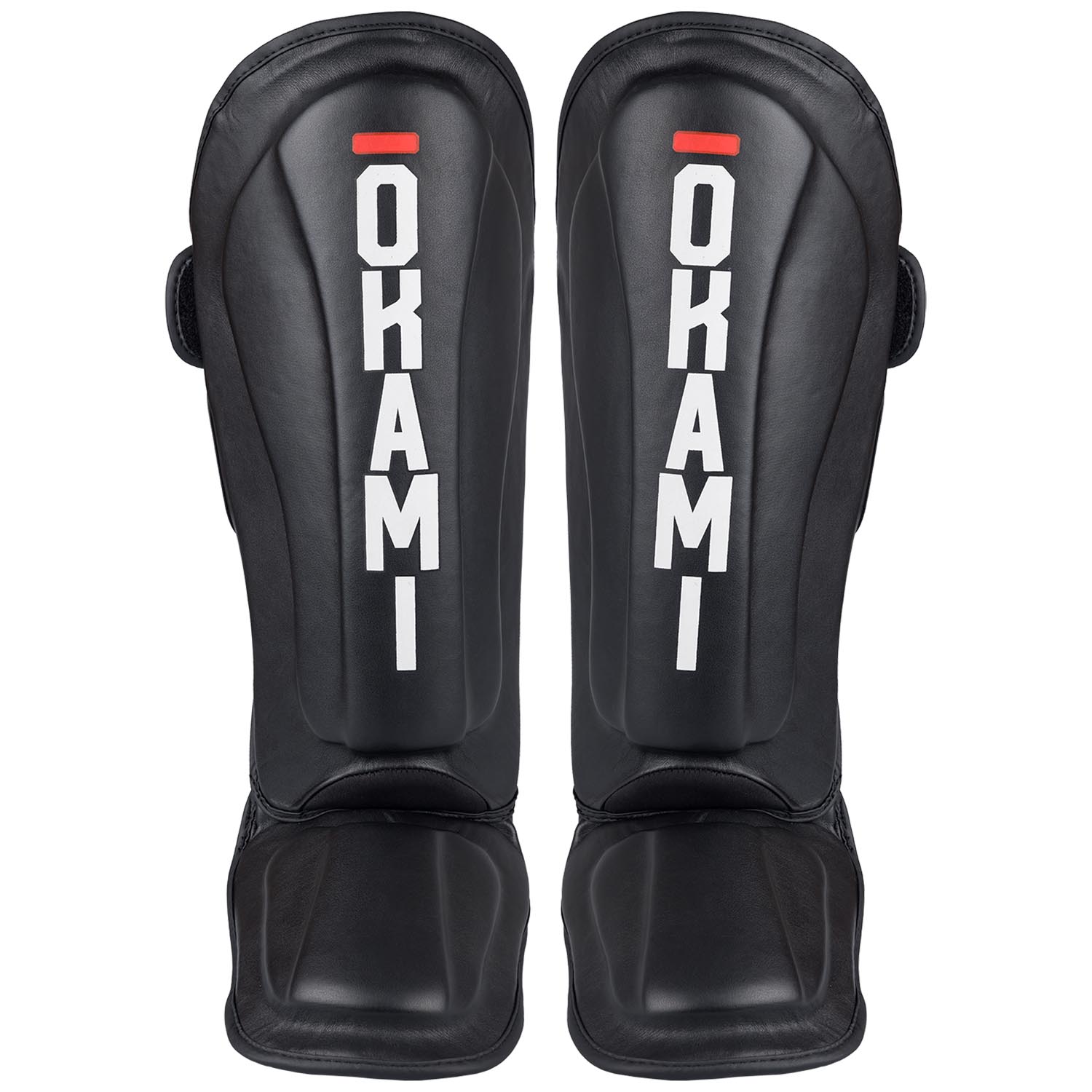 OKAMI Shin Guards, Competitor V2, black