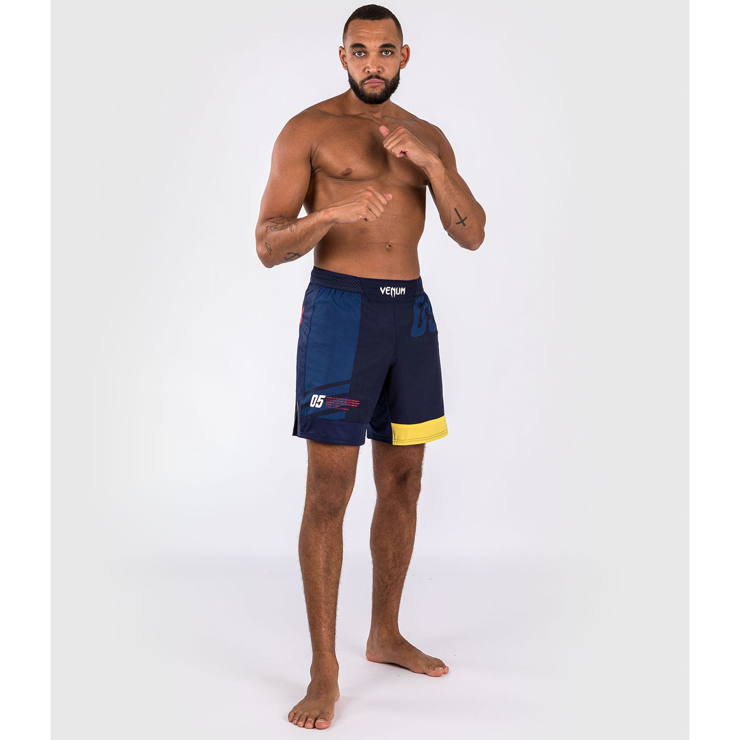 VENUM MMA Fight Shorts, Sport 05, blau-gelb, XXL