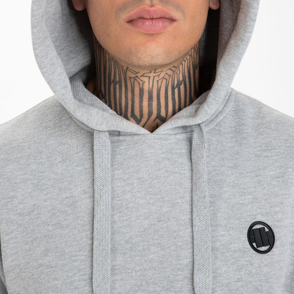 Pit Bull West Coast Hoody, Small Logo 21, grey, XXL