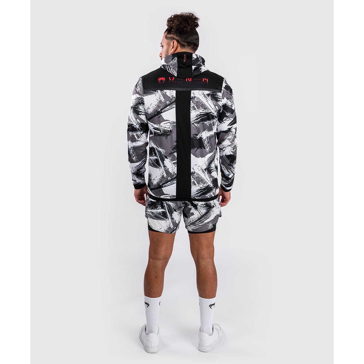 VENUM Zip Hoody, Electron 3.0, grau-rot, S