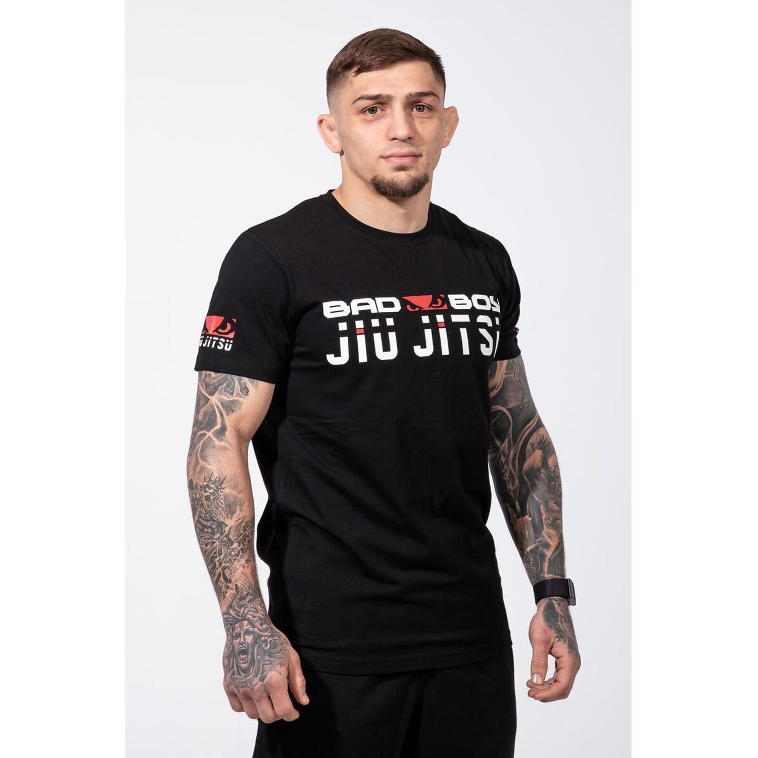 Bad Boy T-Shirt, Sports Jiu Jitsu, black, XXL