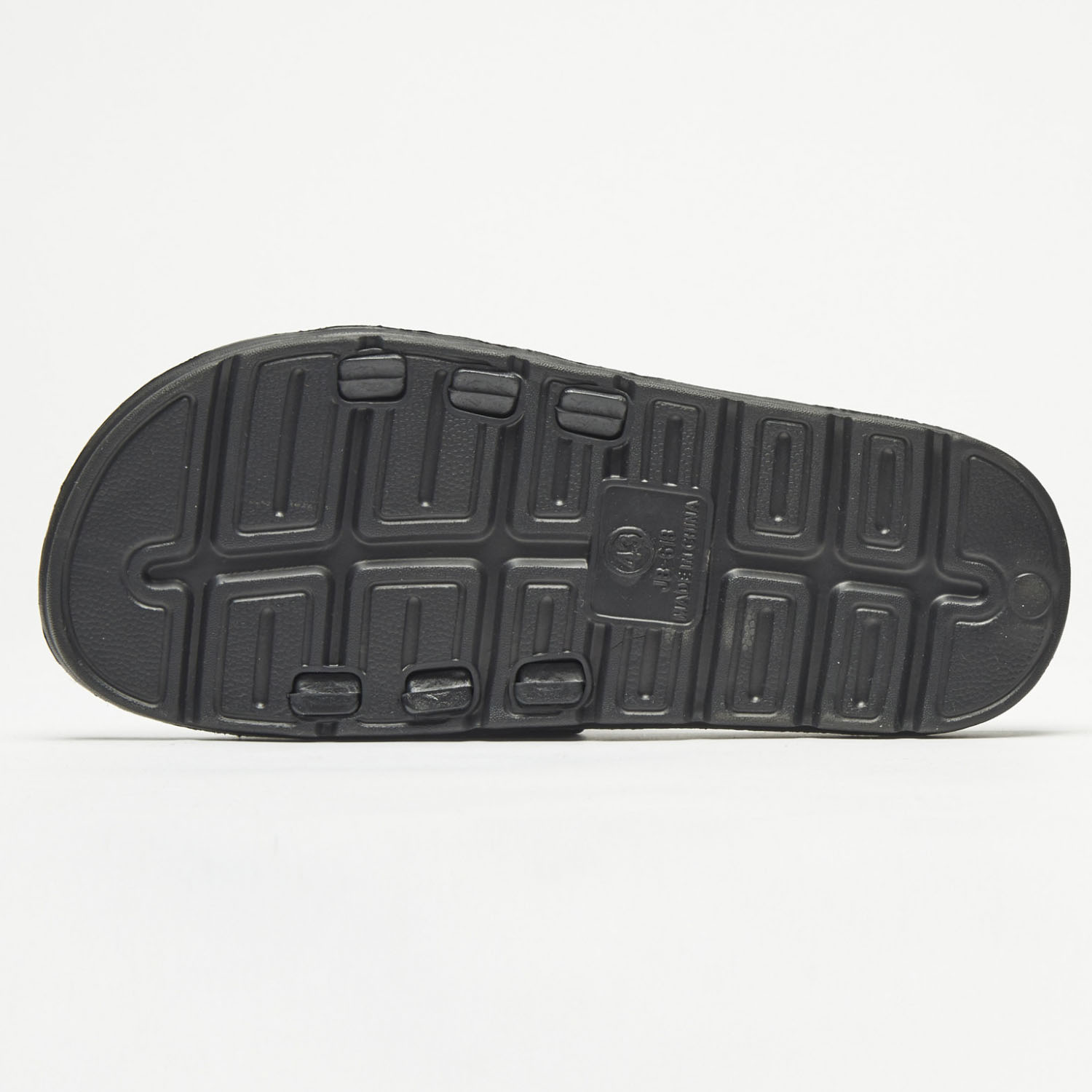 LEONE Badesandalen, Flag, schwarz, 40