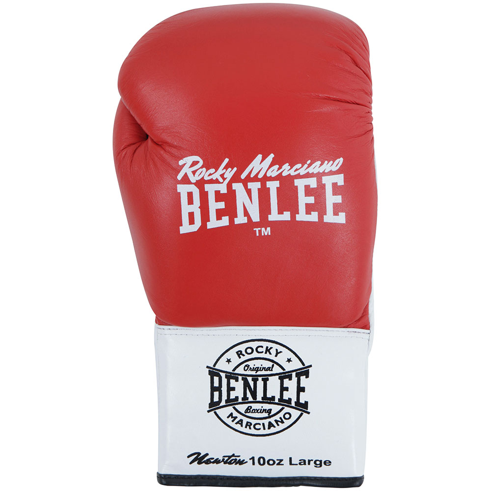 BENLEE Competition Boxing Gloves, Newton, red, 10 Oz