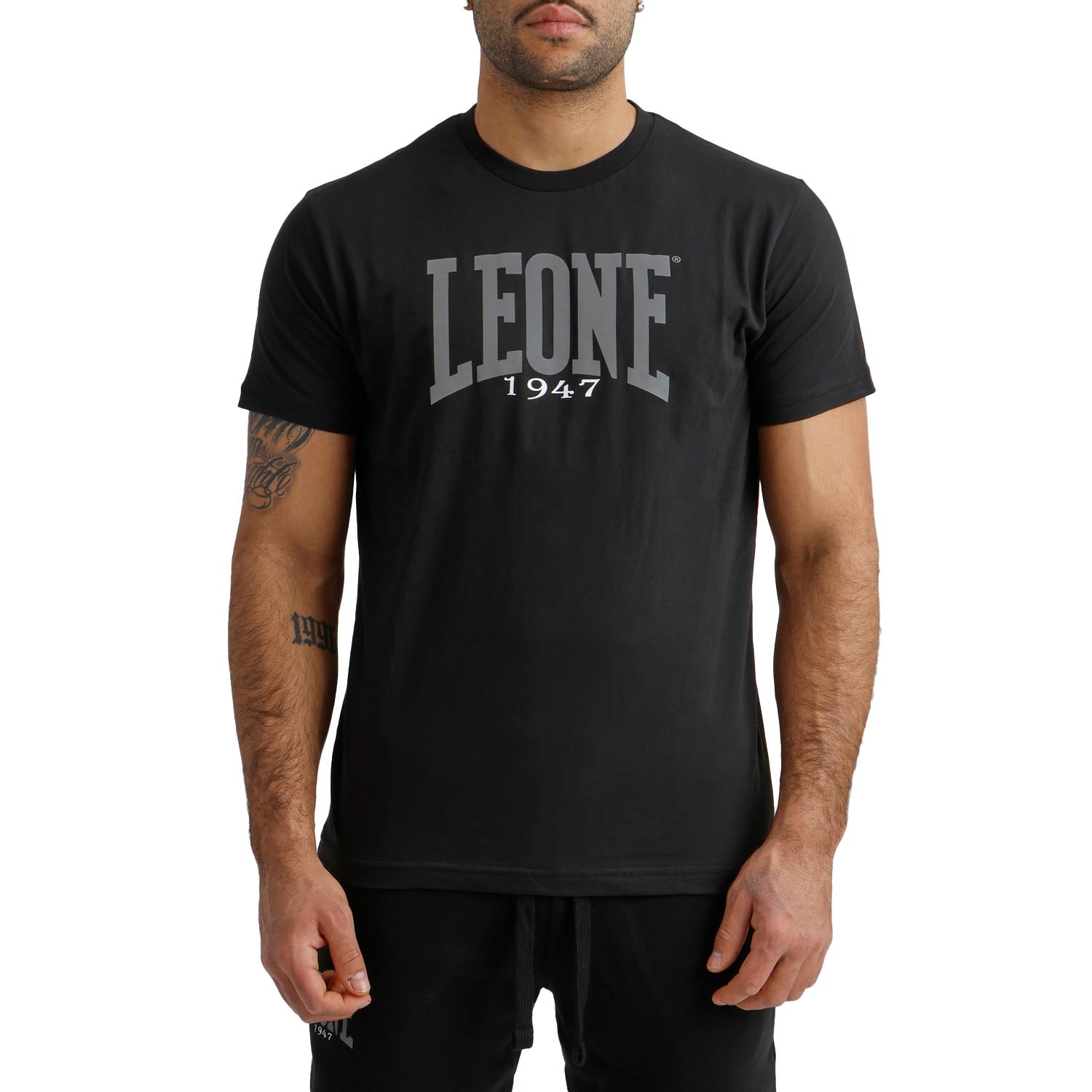 LEONE T-Shirt, Boxing, black-grey