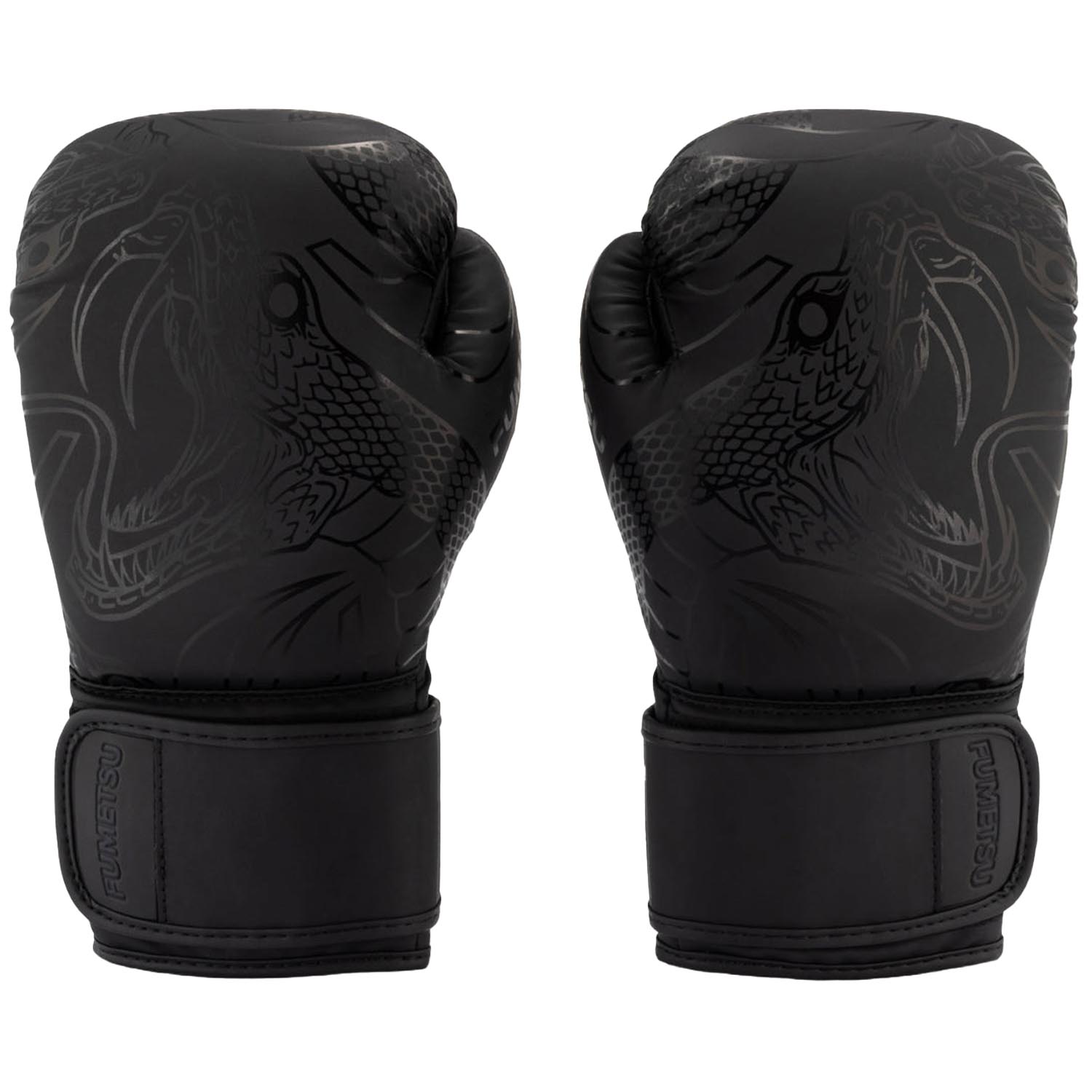 Fumetsu Boxing Gloves, Anaconda, black-black