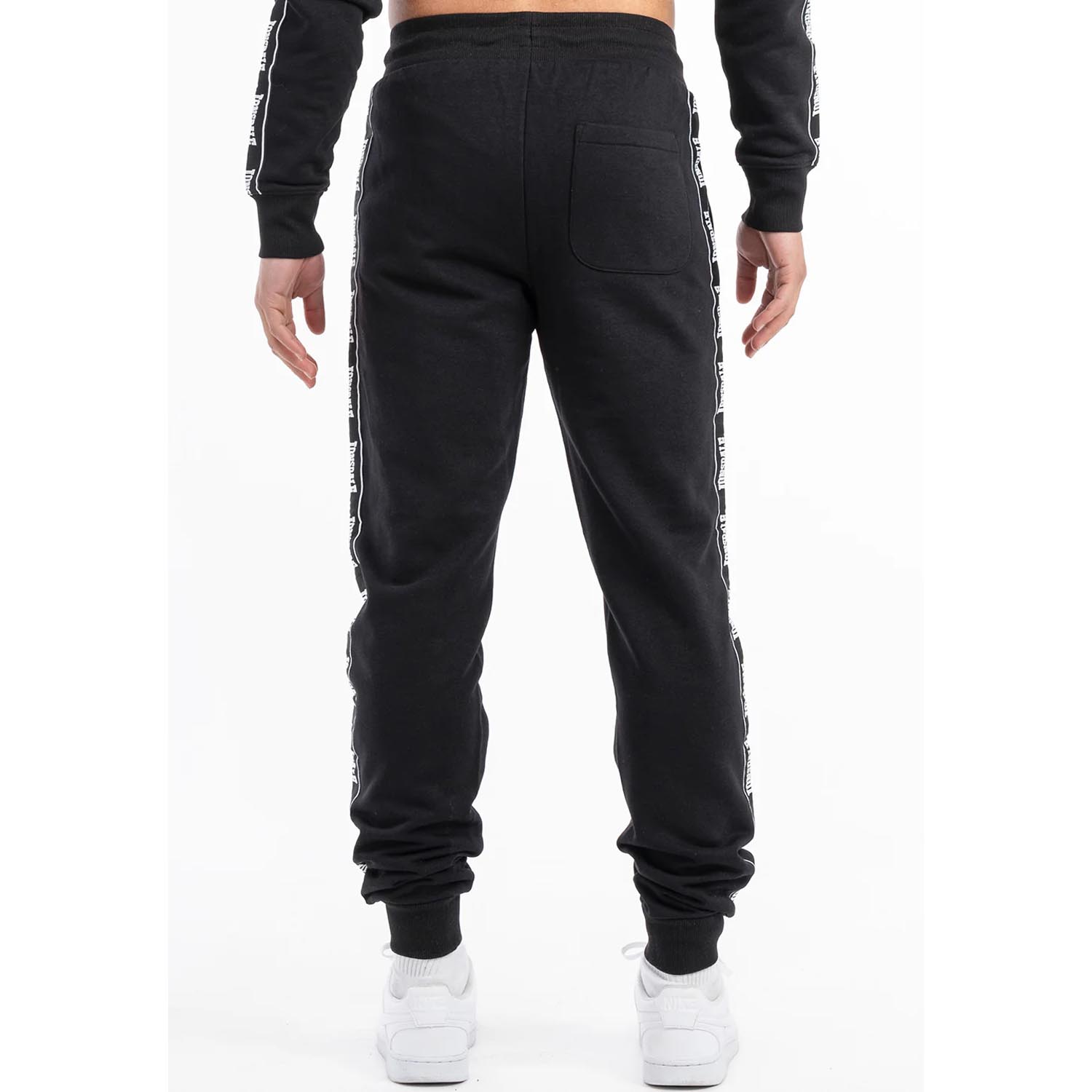 Lonsdale Jogging Pants, Tenston, black, XXL