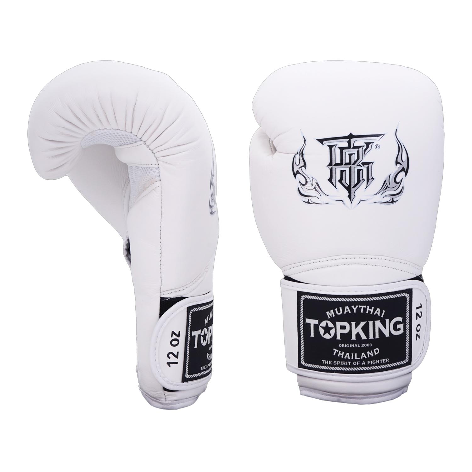 TOP KING BOXING Boxhandschuhe, Super Air, TKBGSA, white, 16 Oz