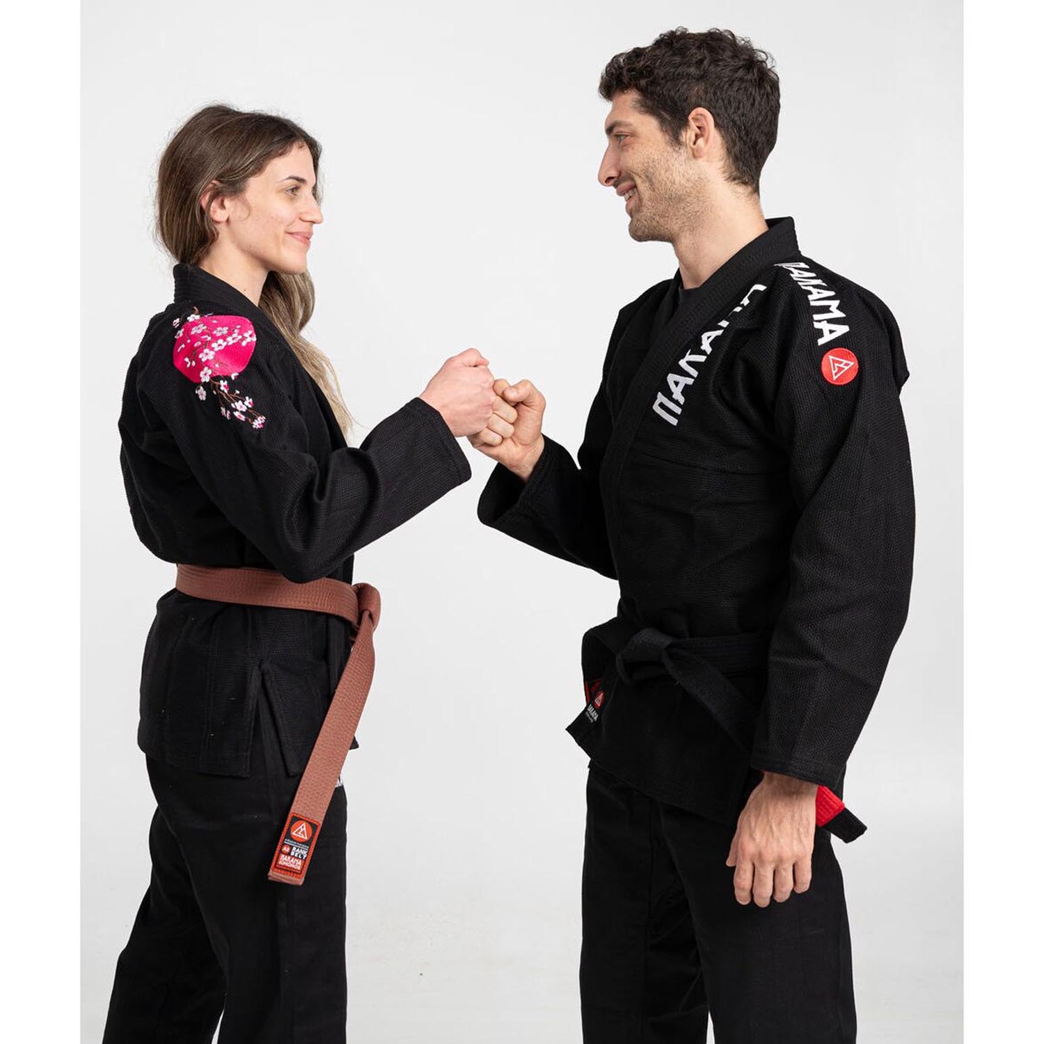 Nakama BJJ GI, Damen, Shirubia, schwarz, F1