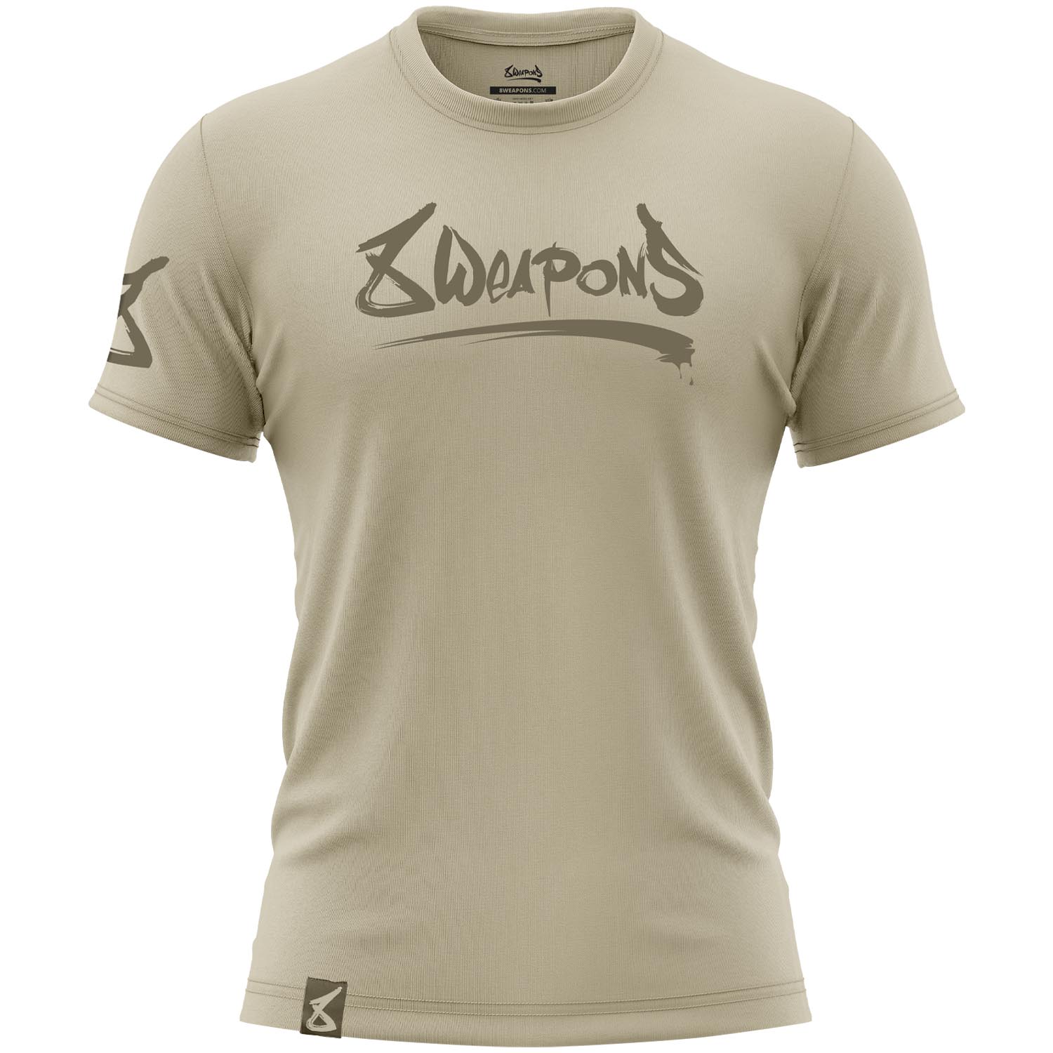 8 WEAPONS T-Shirt, Unlimited 2.0, sand, S