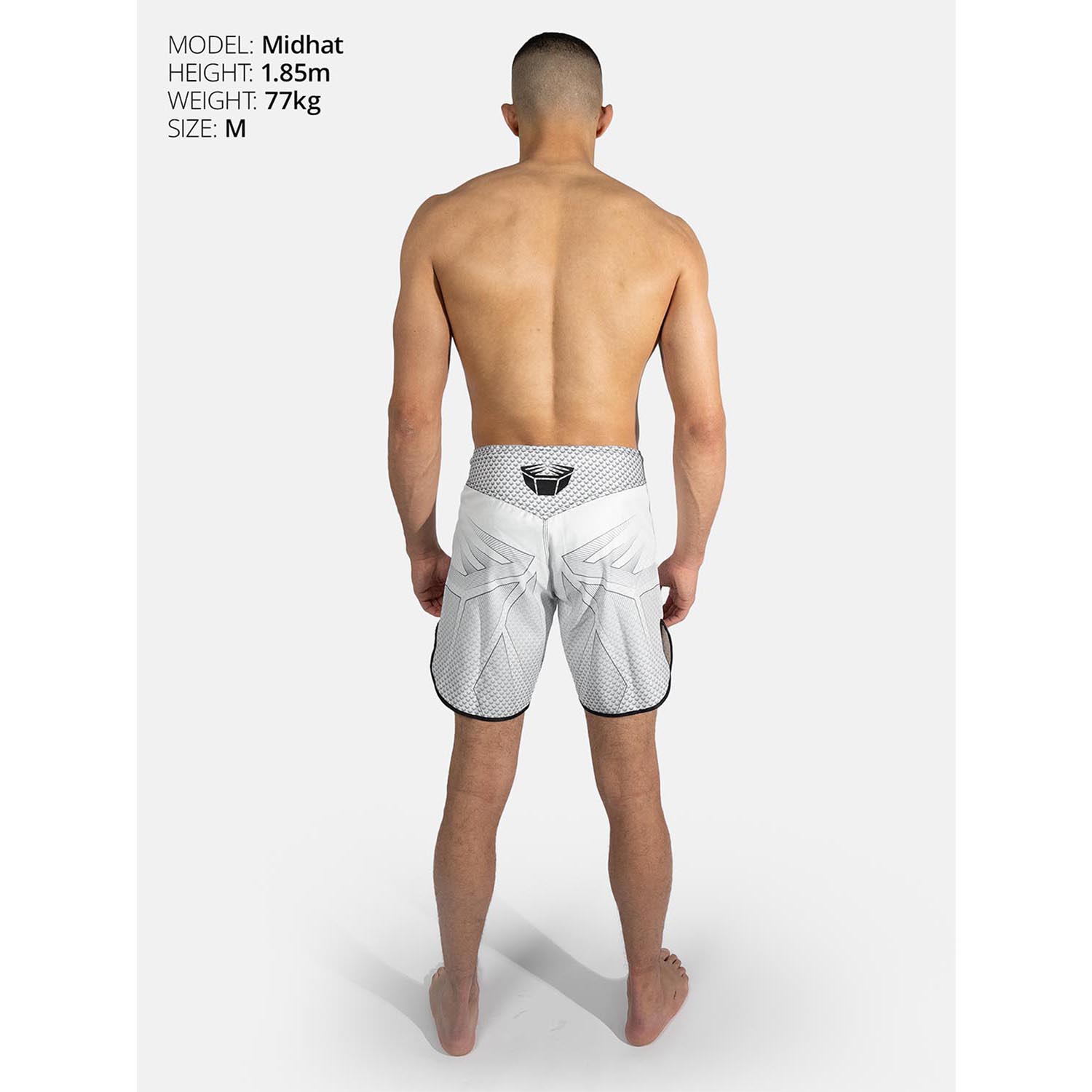 RINGLIFE MMA Shorts - Octaring 2.0 white-black S