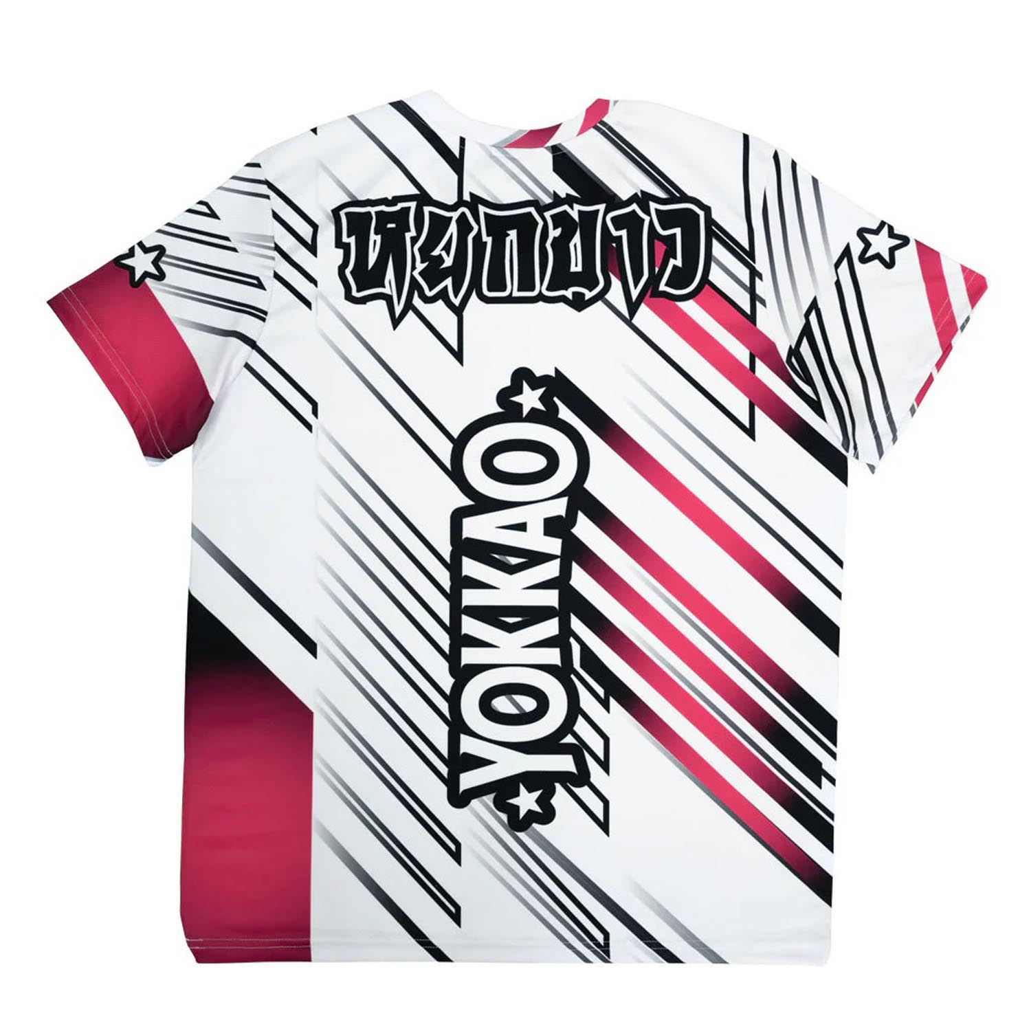 YOKKAO T-Shirt, Power, white-red, XXL