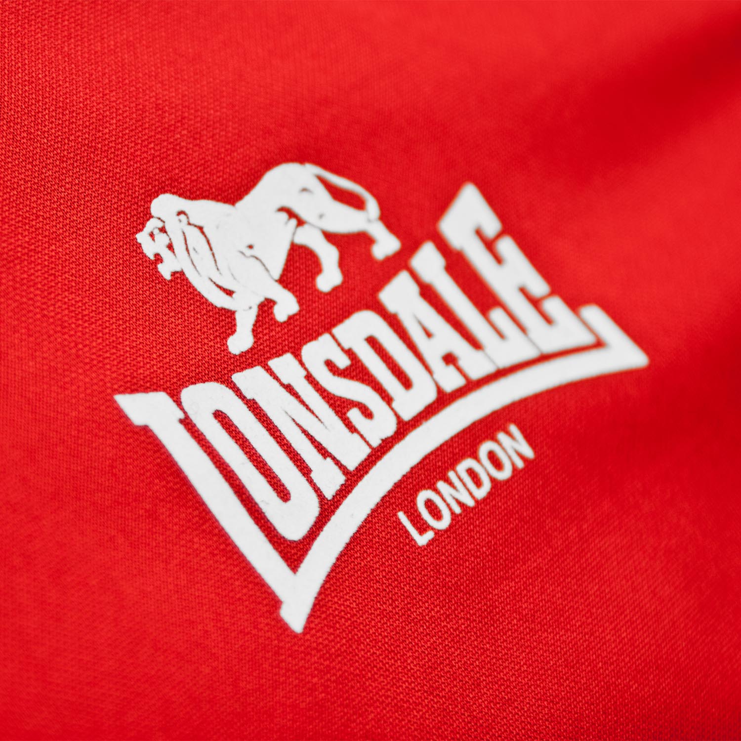 Lonsdale Tank Top, Amateur Singlet, red, XL