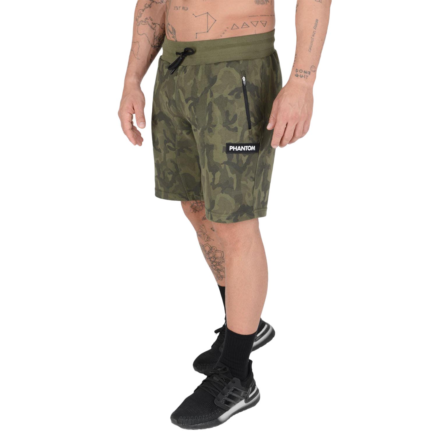 Phantom Athletics Fitness Shorts, Radar, camo-olive, M