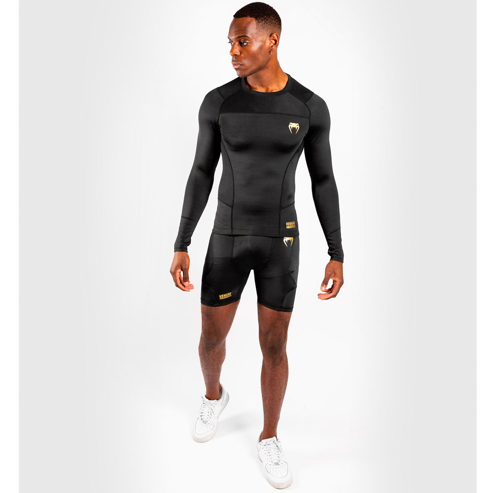 VENUM Compression Shorts, G-Fit, schwarz-gold, XXL