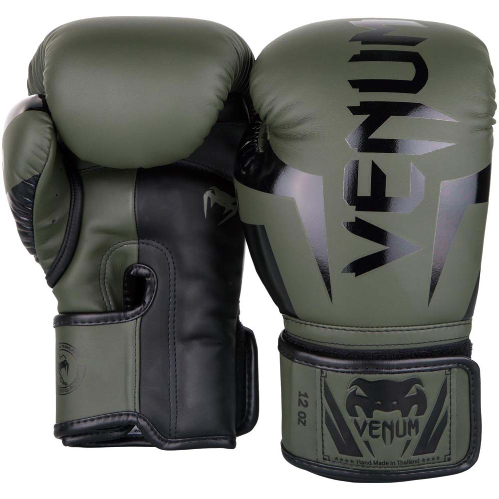 VENUM Boxhandschuhe, Elite, khaki-schwarz, 10 Oz