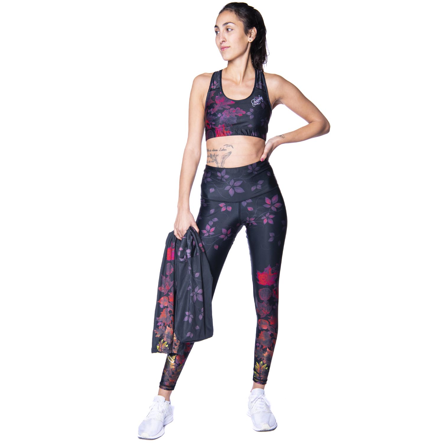 Anarchy Apparel Sports Bra, Decay, XS