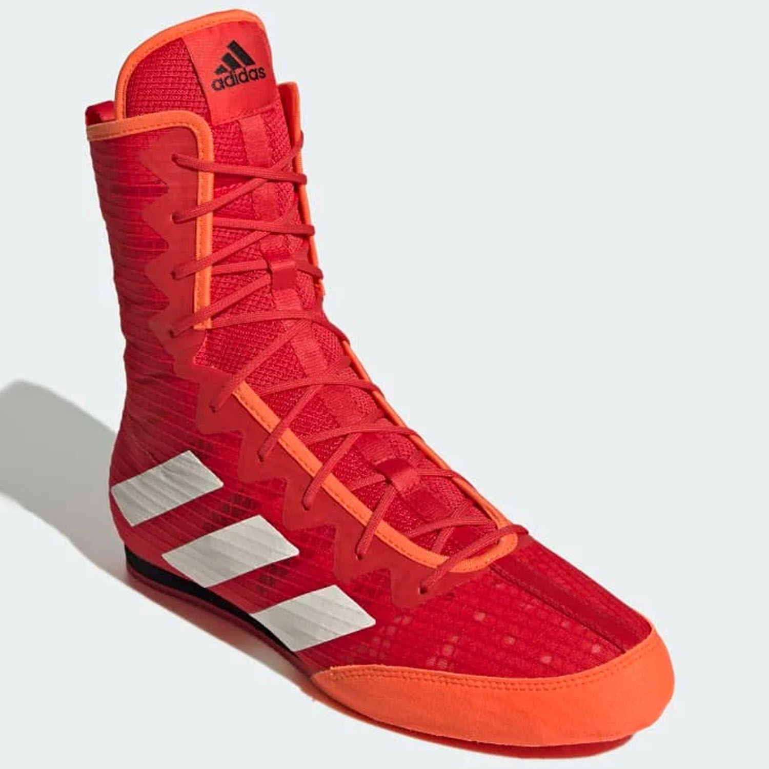 adidas Boxing Shoes, Box Hog 4, red, 40 (UK 6.5)