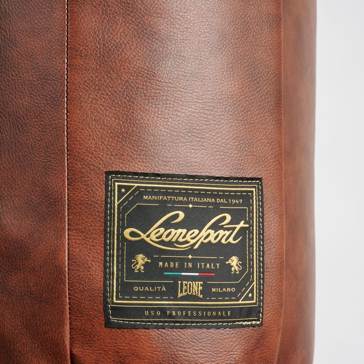 LEONE Boxing Bag, Ares Vintage T, ATT01, brown, 30 kg, 100 cm