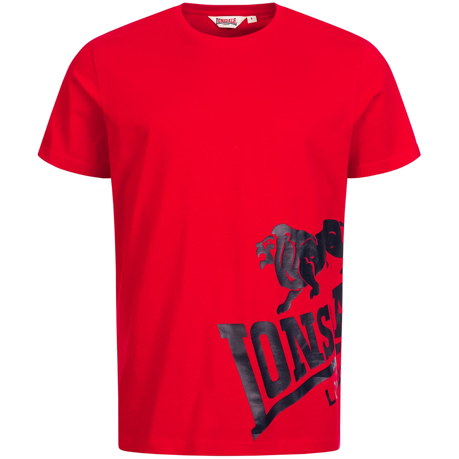 Lonsdale T-Shirt, Dereham, rot, XL