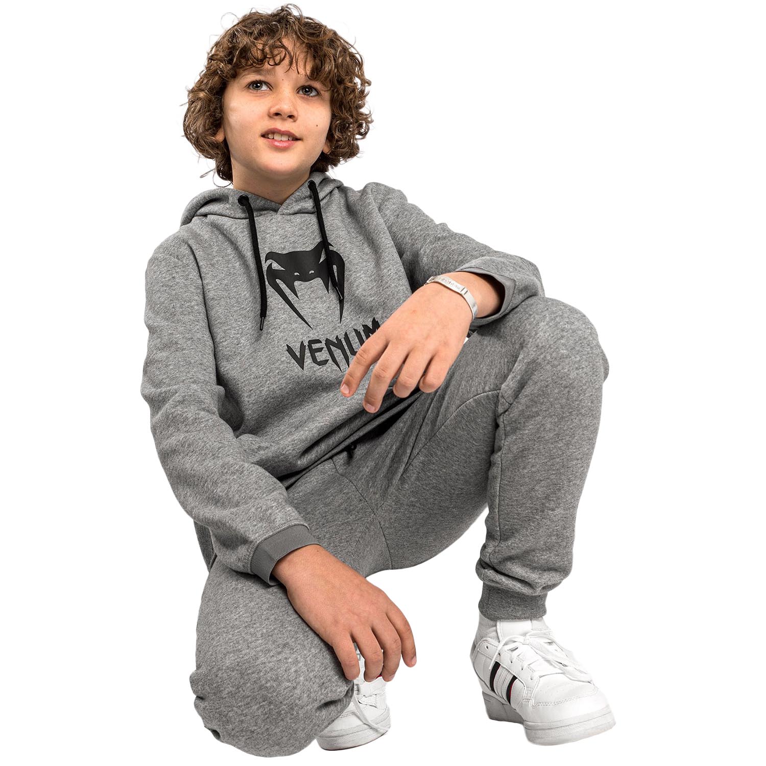 VENUM Hoody, Kinder, Classic, grau, 10 J