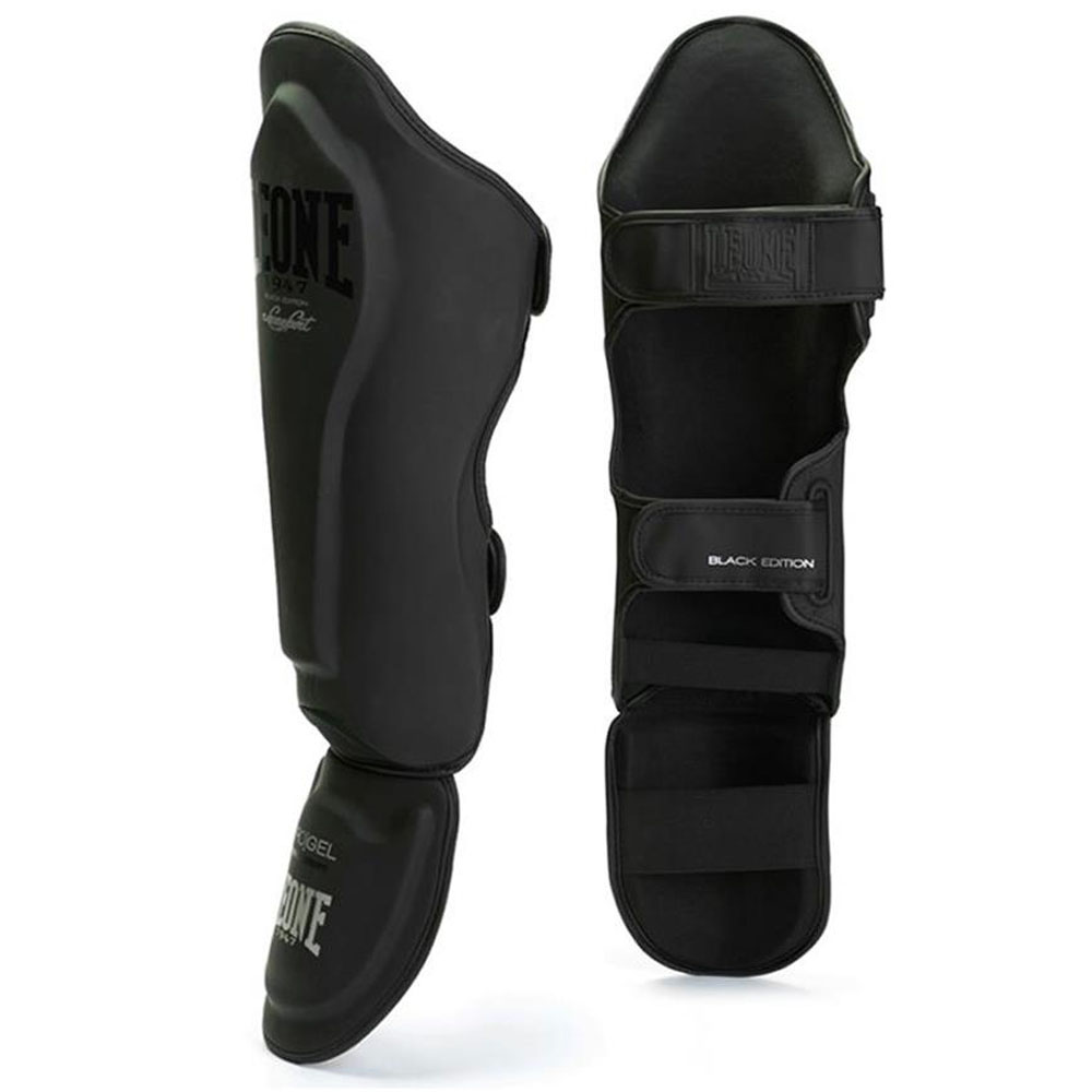 LEONE Shinguards, Black Edition, black