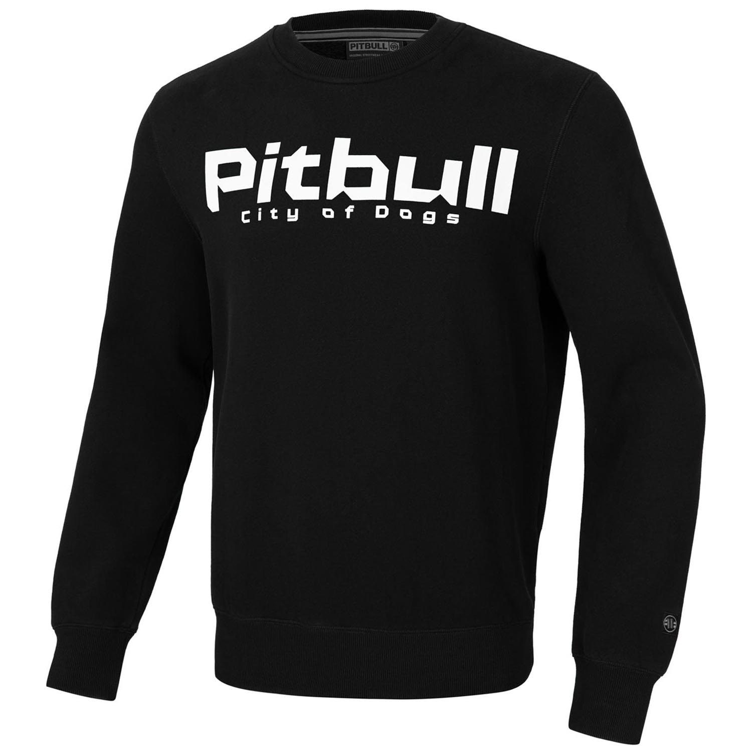 Pit Bull West Coast Pullover, City Of Dogs, black, L