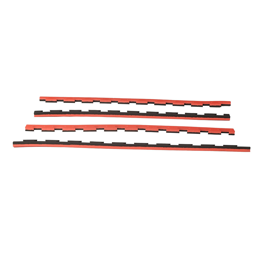 Ju-Sports Pzl-Mat, Pro Grappling Cross, black-red, 2 cm