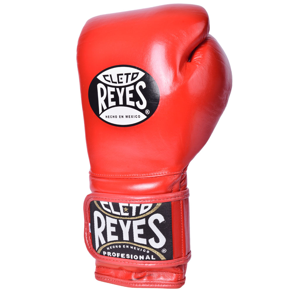 Cleto Reyes Boxhandschuhe, Klett Sparring, rot, 12 Oz