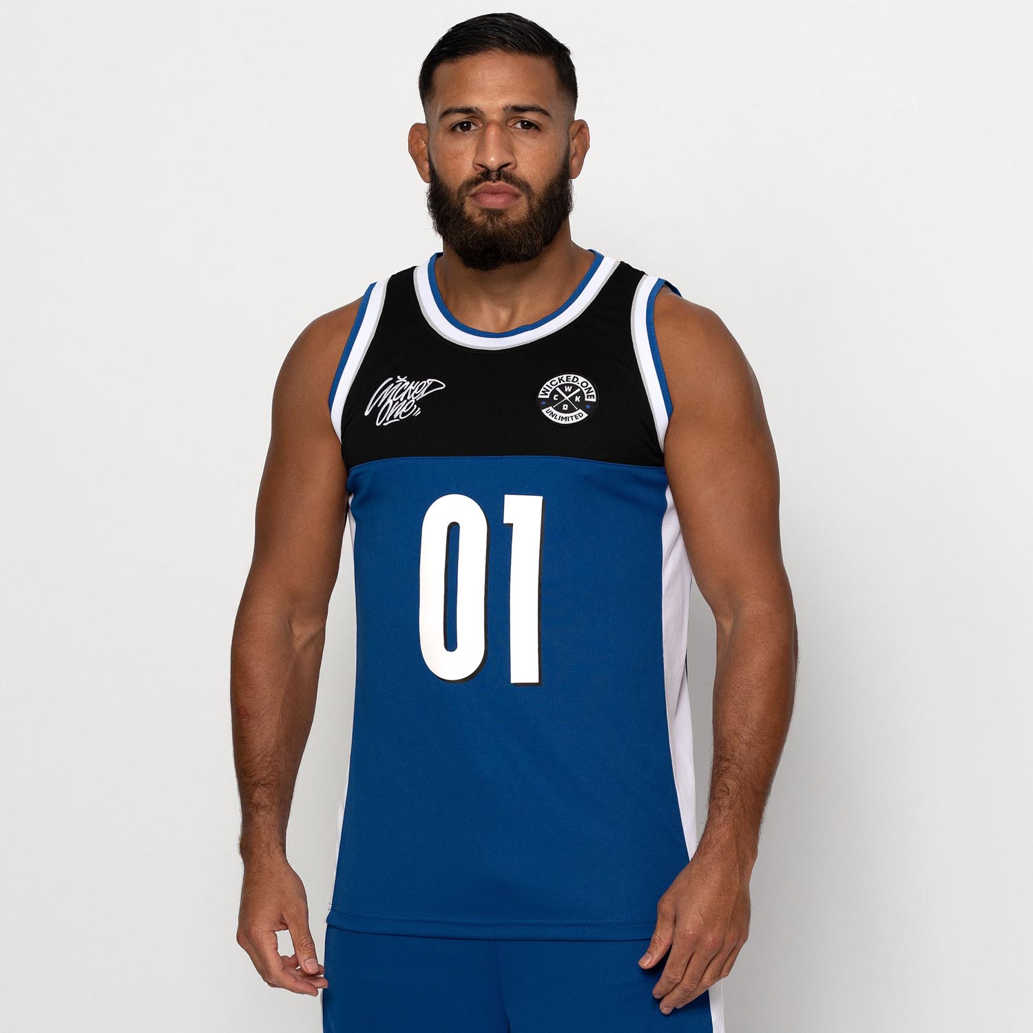 Wicked One Tank Top, Unlimited, black-navy, L