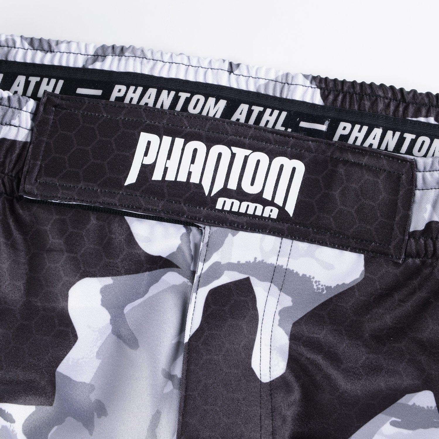 Phantom Athletics MMA Fight Shorts, Storm, winter-camo, L