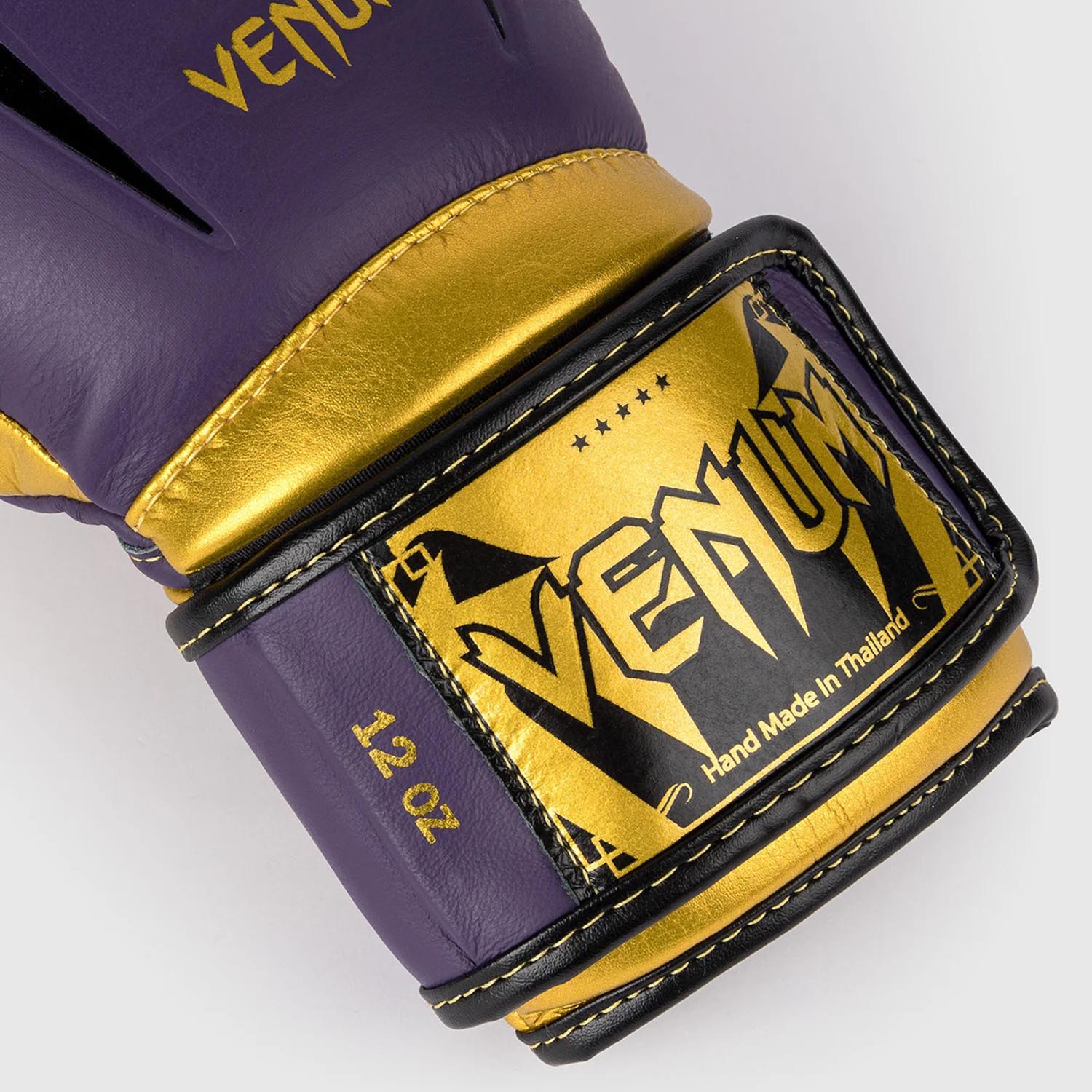 VENUM Boxing Gloves, Giant 3.0, Nappa Leather, purple-gold, 16 Oz