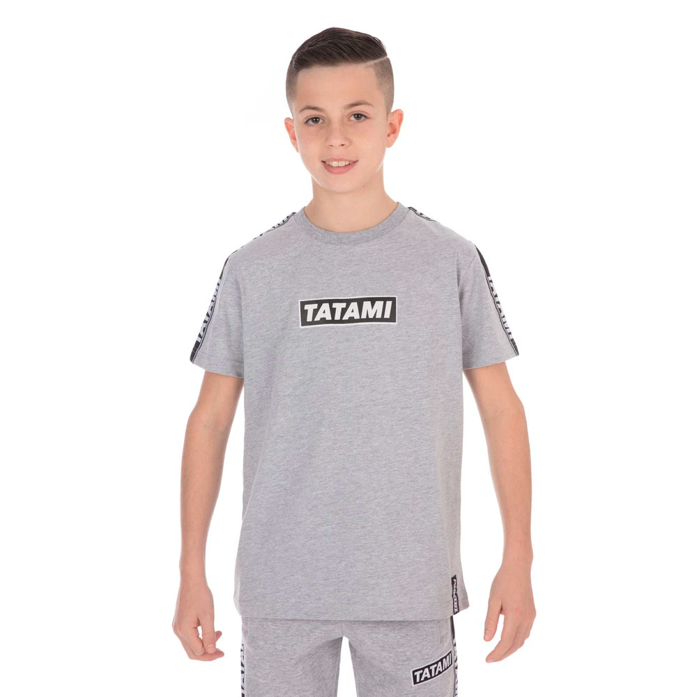 Tatami T-Shirt, Kinder, Dweller, grau, 5-6 J