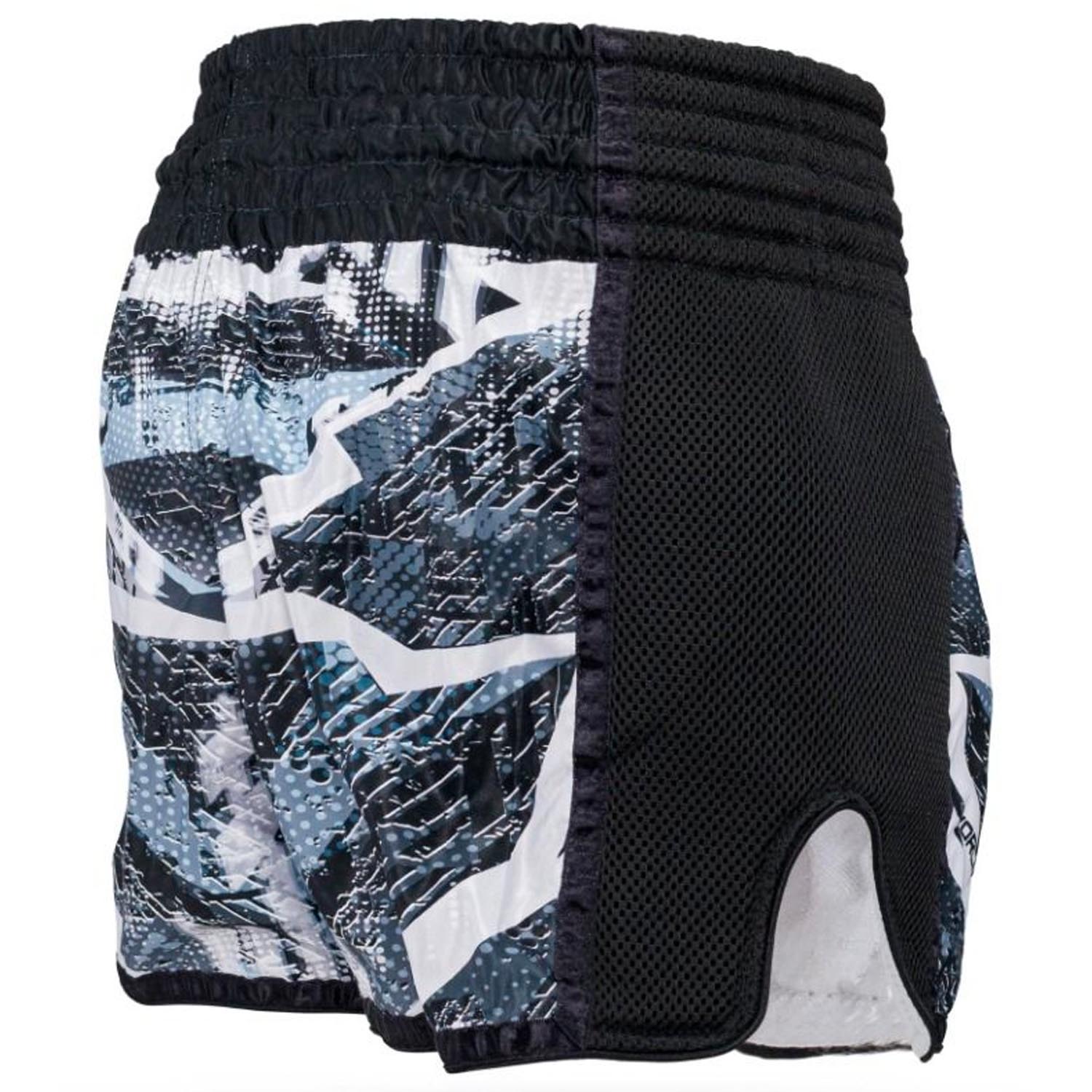 Booster Muay Thai Shorts, Alien, schwarz-grau, L