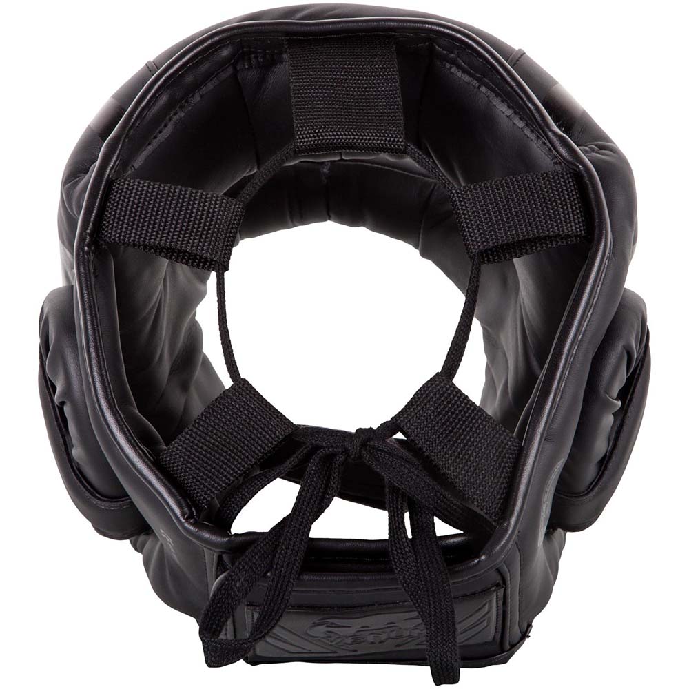 VENUM Headguard, Iron, Elite, black-matt