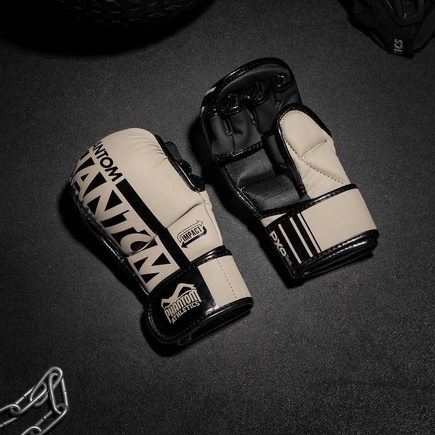 Phantom Athletics MMA Sparring Gloves, Apex, sand, L/XL